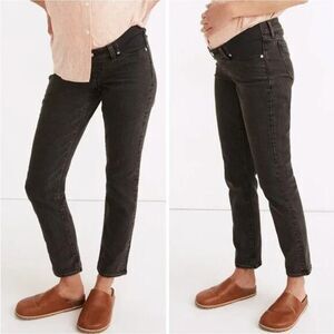 NEW Madewell Maternity Side-Panel Perfect‎ Vintage Jeans in Lunar Wash, 24